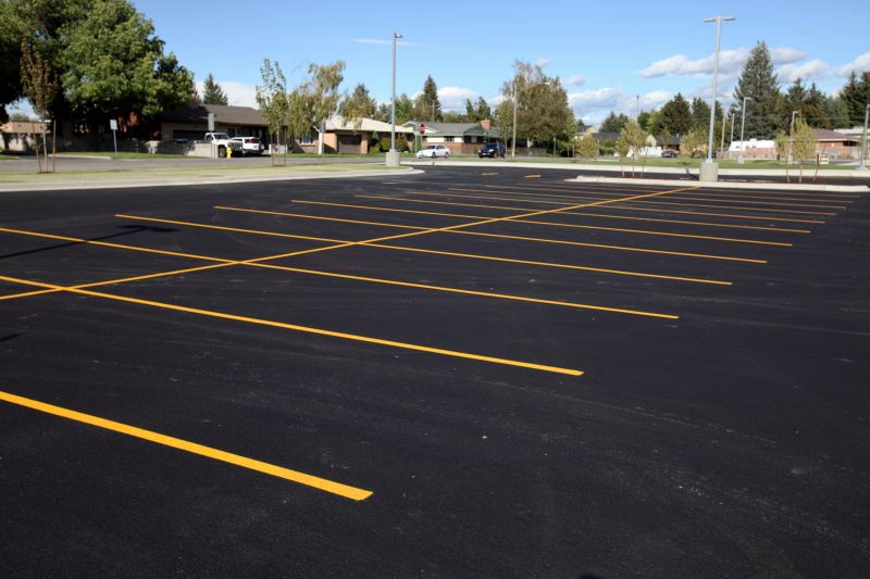 Completed Parking Lot